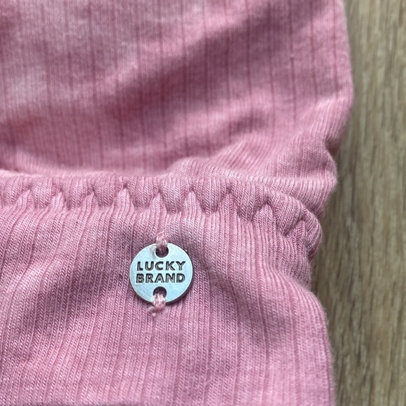 Lucky brand side, medium lightly padded bralet. Like new. So soft - Picture 3 of 9